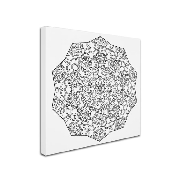 Kathy G. Ahrens 'Keuka Mandala' Canvas Art,18x18